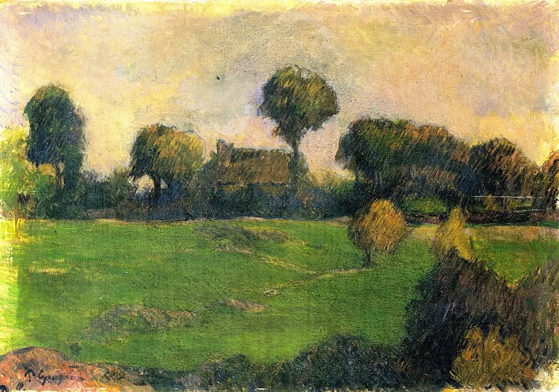 Farm in Brittany I - Paul Gauguin