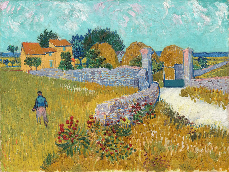 Farm in Provence - Vincent van Gogh