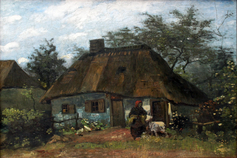 The Cottage - Vincent van Gogh