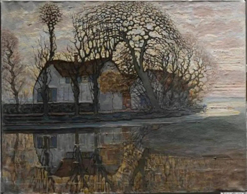 Farm near Duivendrecht - Piet Mondrian