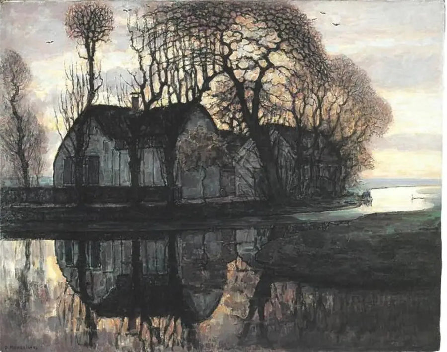 Farm near Duivendrecht - Piet Mondrian