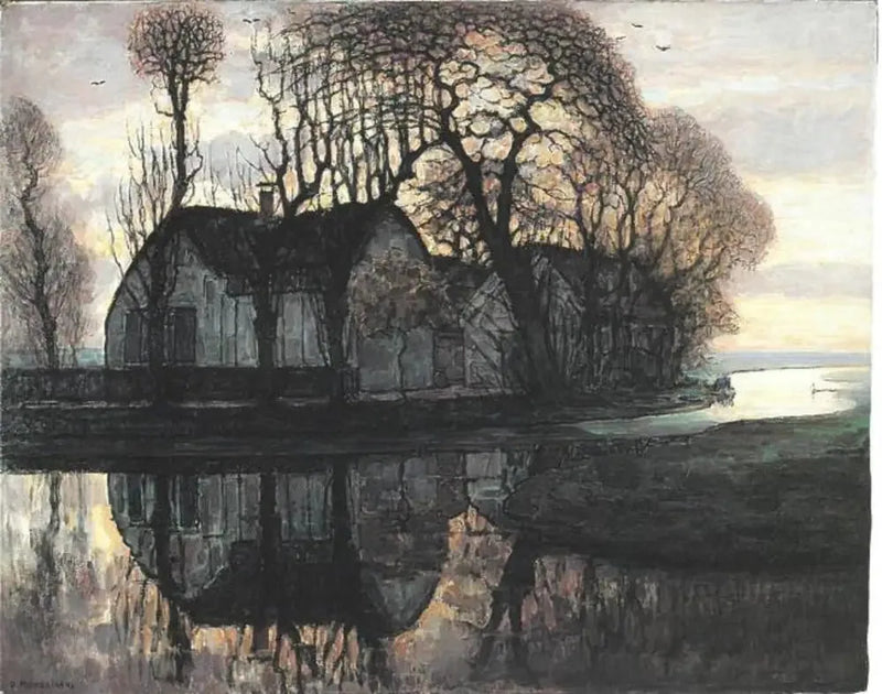 Farm near Duivendrecht - Piet Mondrian