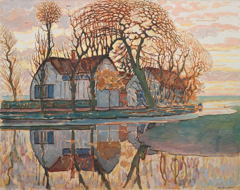 Farm near Duivendrecht - Piet Mondrian