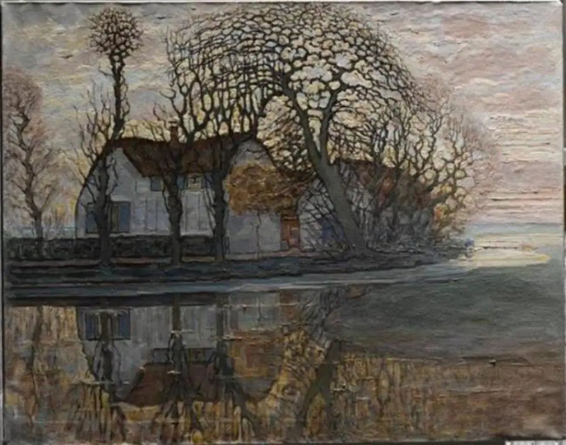 Farm near Duivendrecht - Piet Mondrian