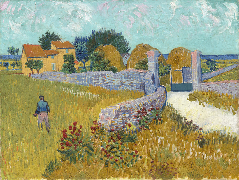 Farm in Provence - Vincent van Gogh