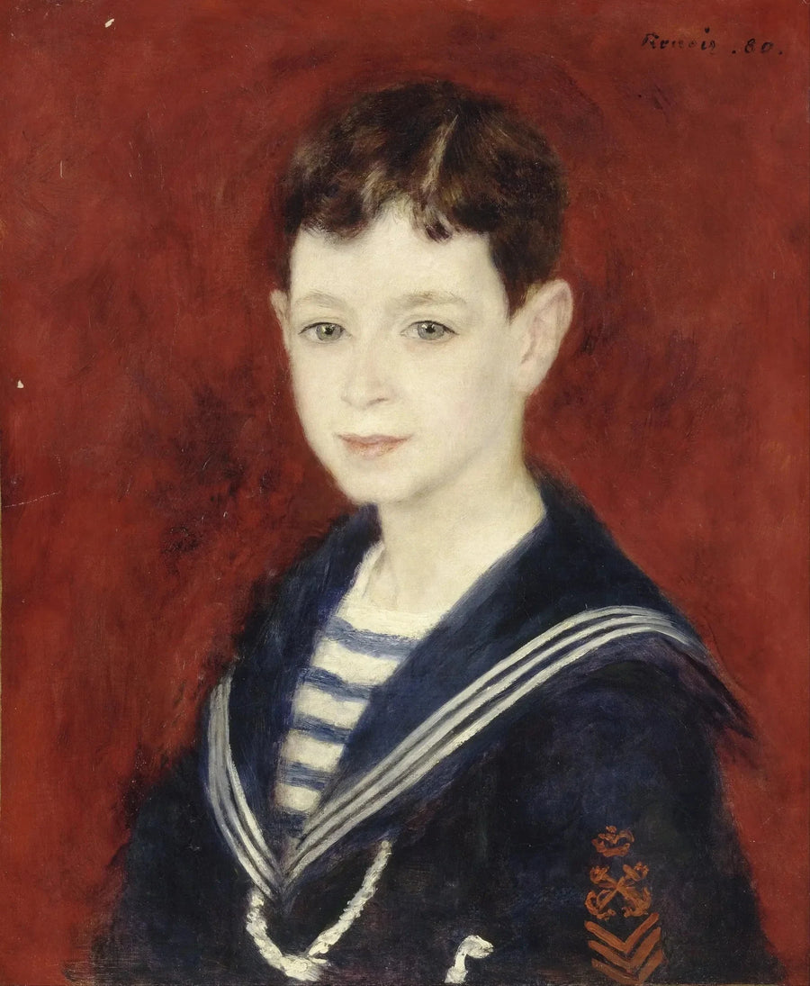 Fernand Halphen as a Child - Pierre-Auguste Renoir