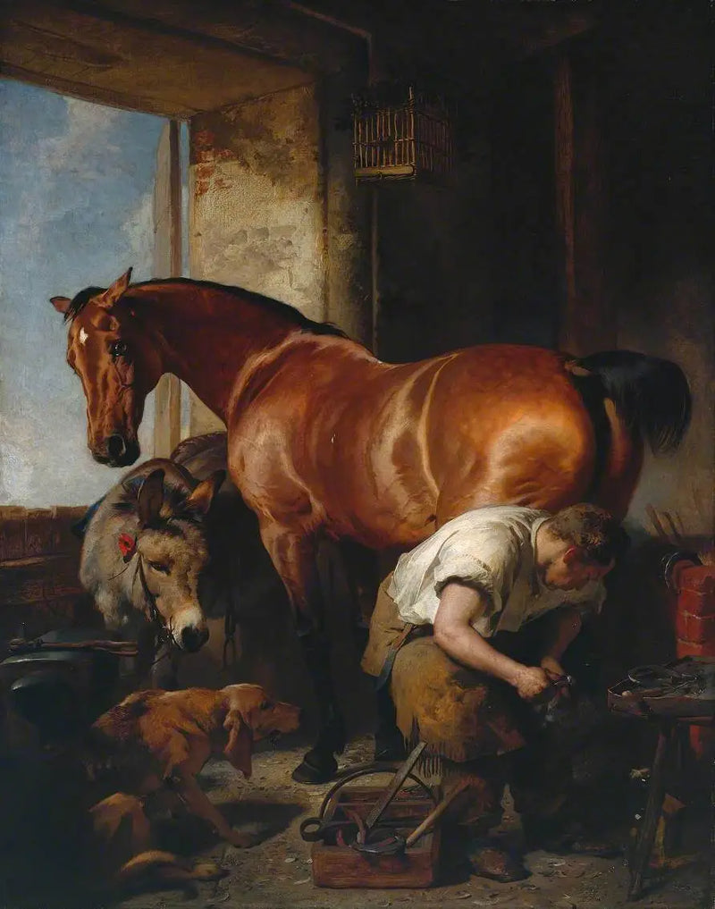 Horseshoeing - Edwin Henry Landseer