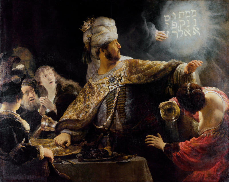 The Feast of Belshazzar - Rembrandt