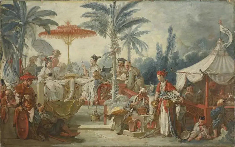 Feast of the Chinese Emperor - François Boucher