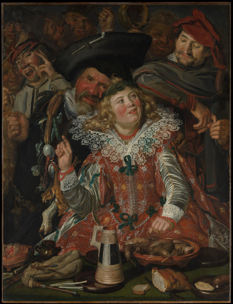 Fêtards au carnaval - Frans Hals