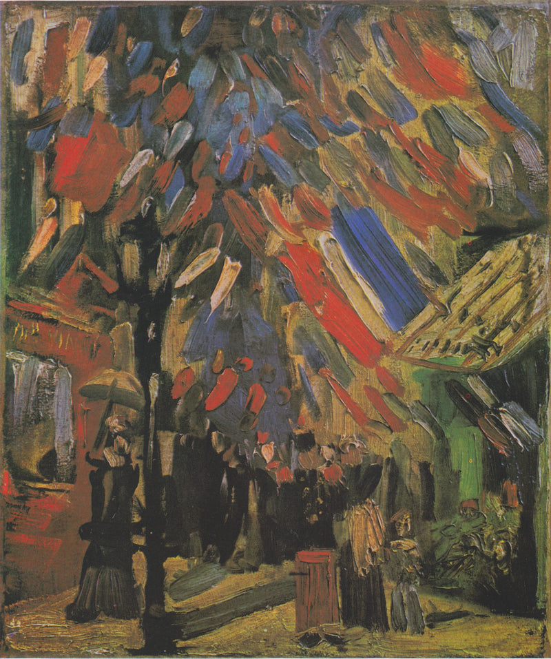 The Celebration of July 14th in Paris - Vincent van Gogh