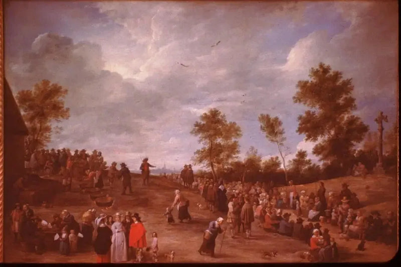 Celebration at the Cauldrons - David Teniers the Younger