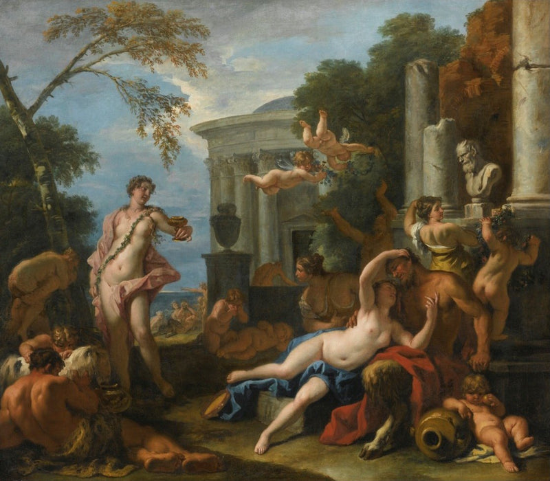 Silenus Festival (private collection) - Sebastiano Ricci