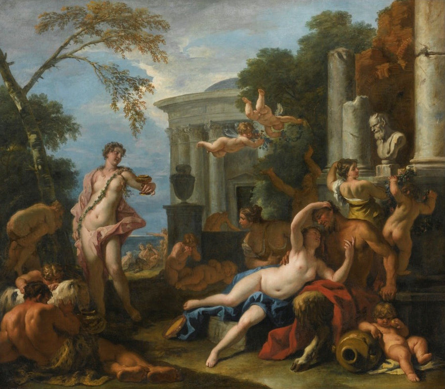 Silenus Festival (private collection) - Sebastiano Ricci