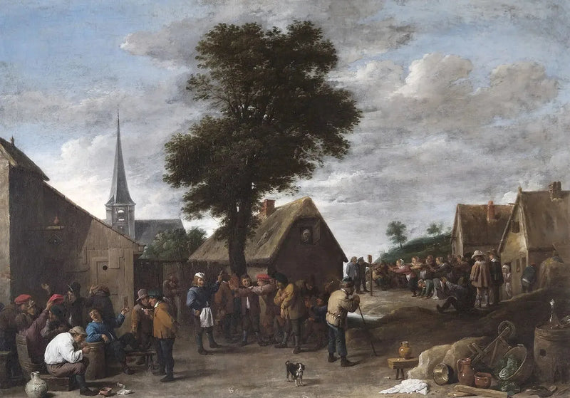 Flemish Village Festival - David Teniers the Younger
