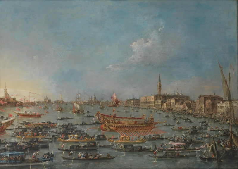 Bucintoro Festivals in Venice - Francesco Guardi