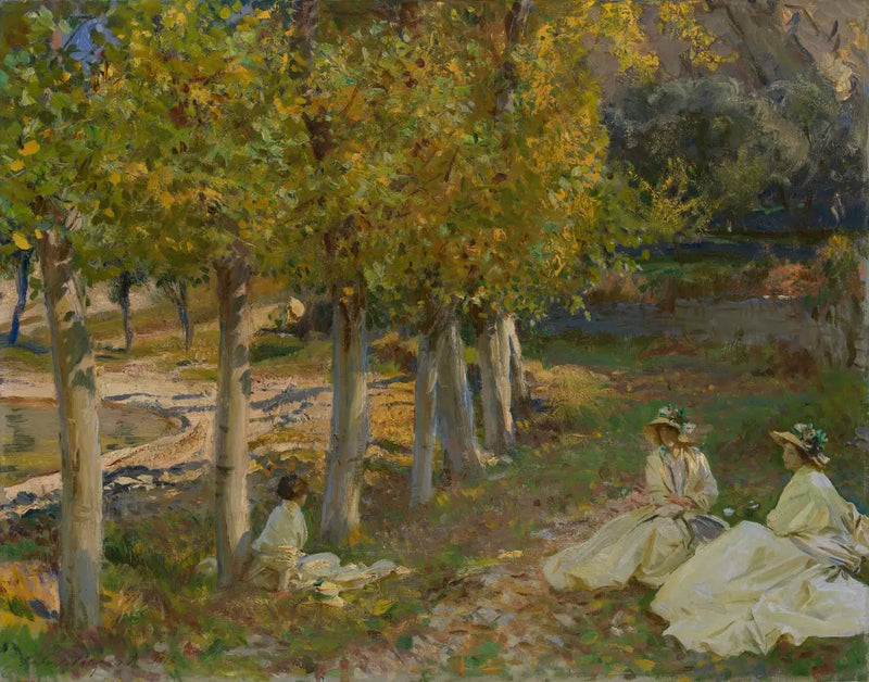 autumn leaves - John Singer Sargent