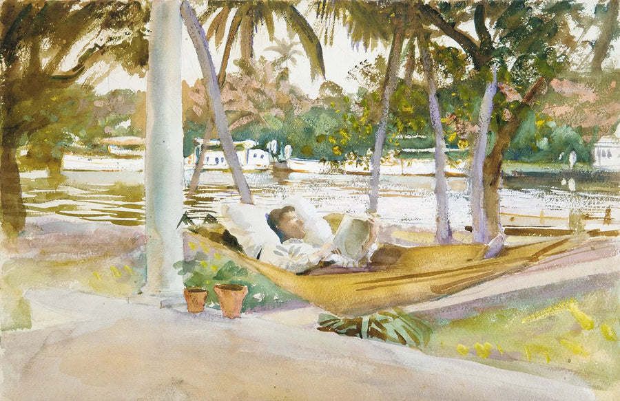 Figure in a Hammock, Florida - John Singer Sargent
