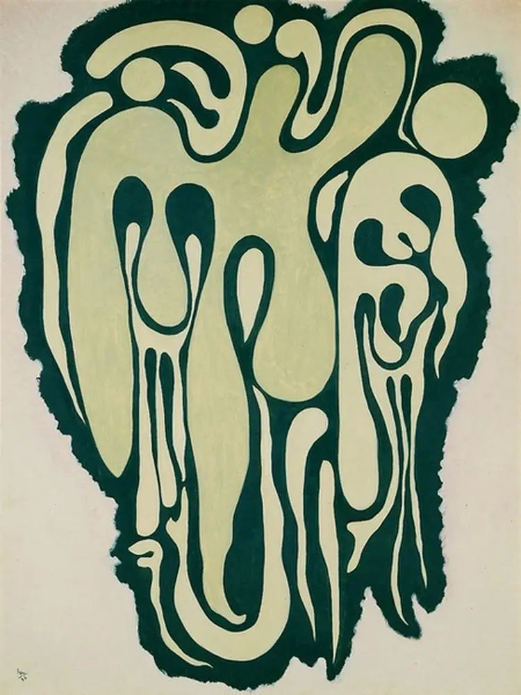 Green Figure - Vassily Kandinsky