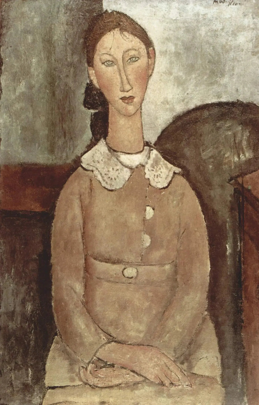 Yellow Dress - Amedeo Modigliani