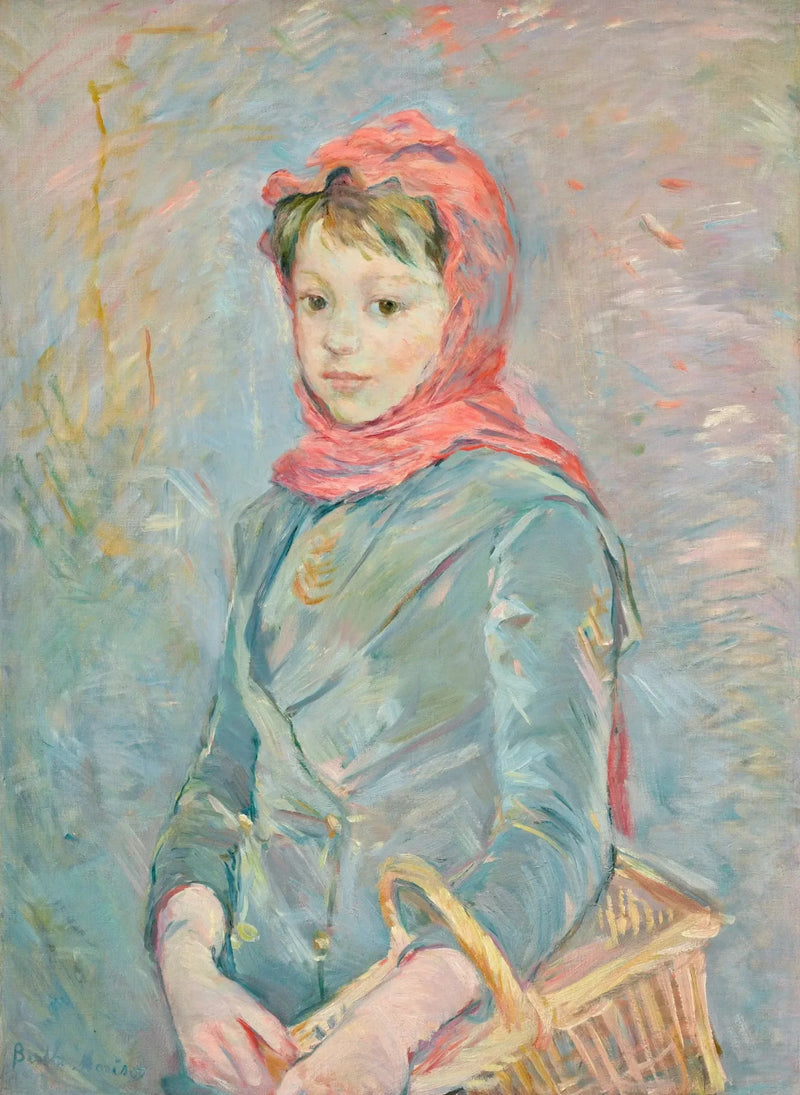 Basket-holding net - Berthe Morisot