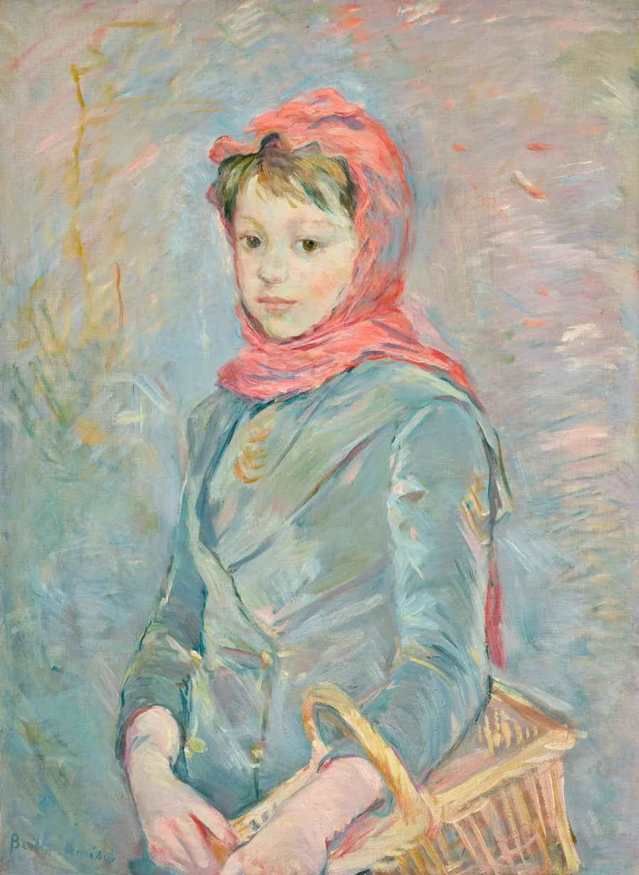 Basket-holding net - Berthe Morisot