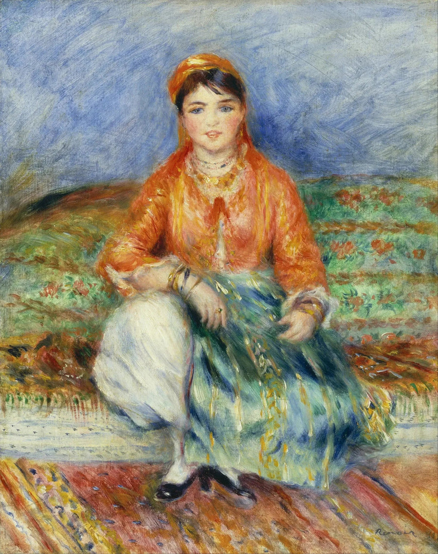 Algerian Girl - Pierre-Auguste Renoir