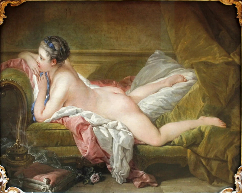 Reclining Girl - François Boucher