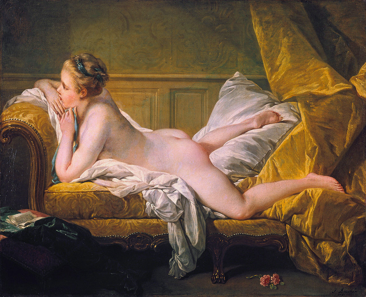 Reclining Girl - François Boucher