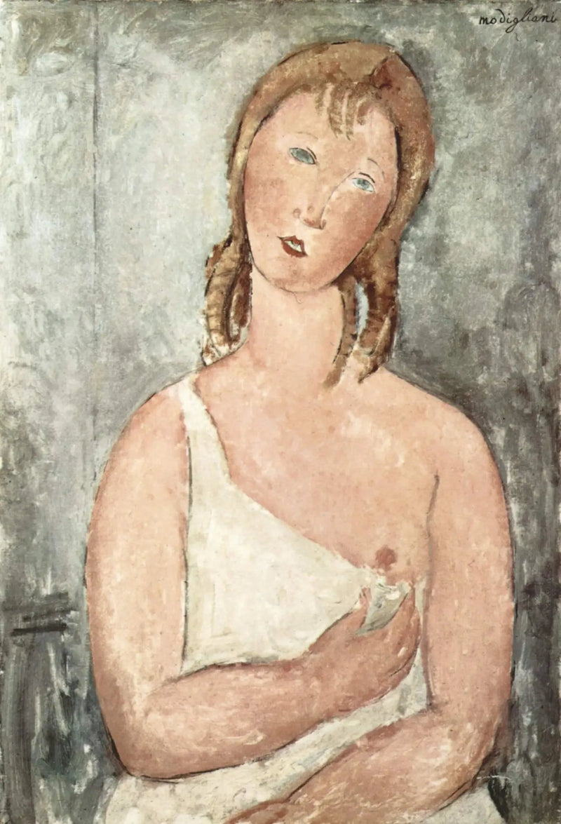 Girl in the Shirt - Amedeo Modigliani