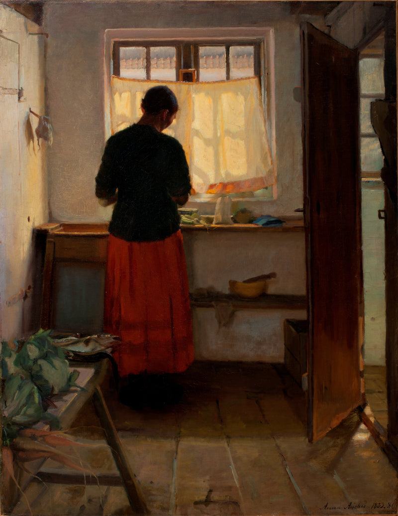 Girl in the Kitchen - Anna Ancher