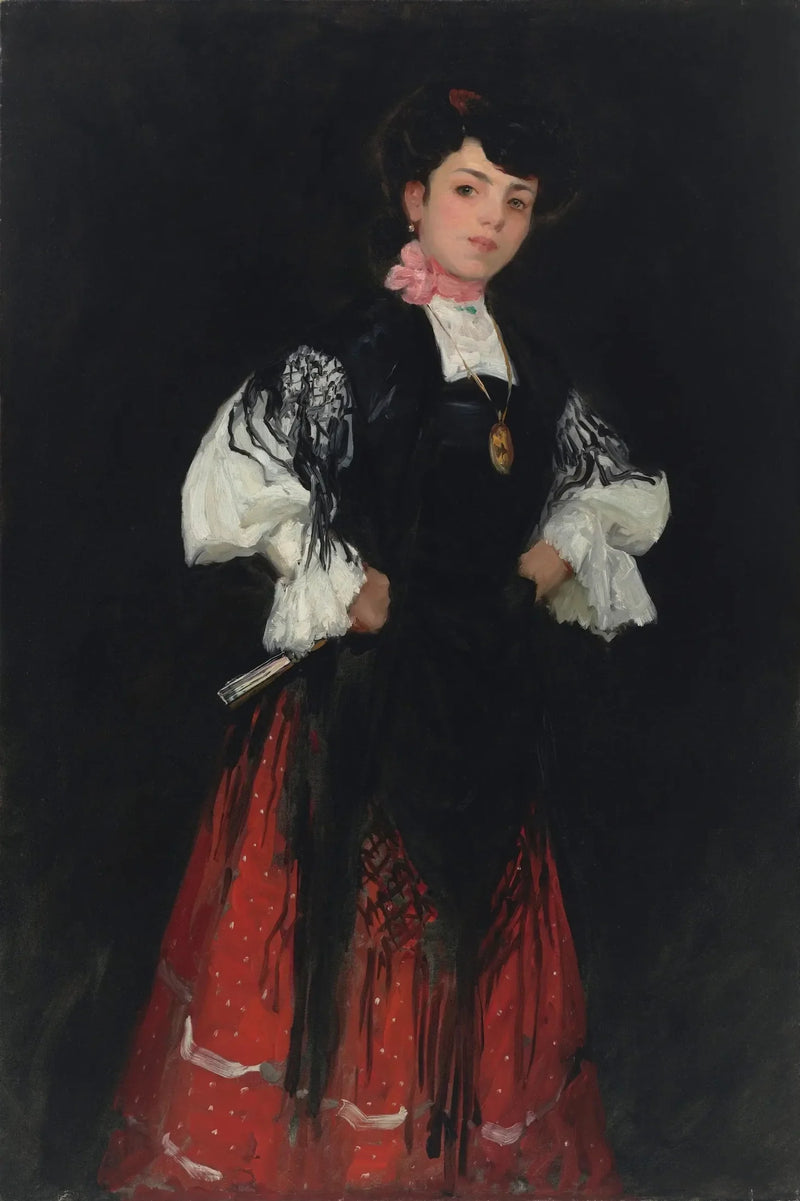 Spanish Girl from Madrid (Una Chula) - Robert Henri