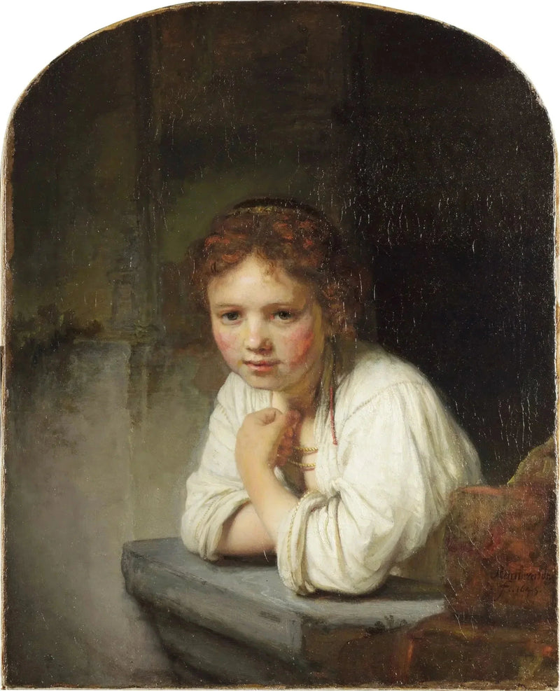 Girl at the Window - Rembrandt
