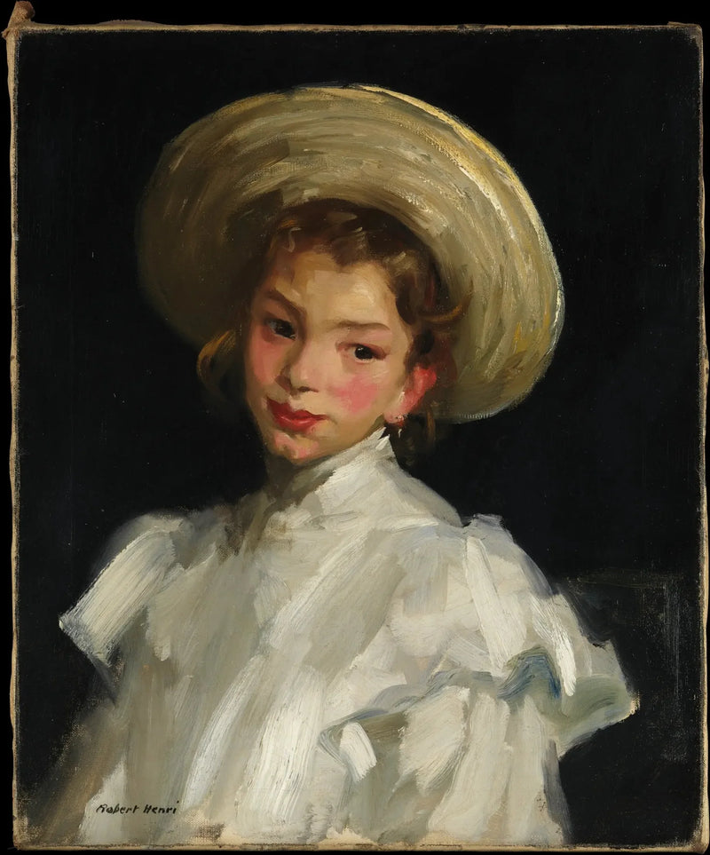 Dutch Girl in White - Robert Henri