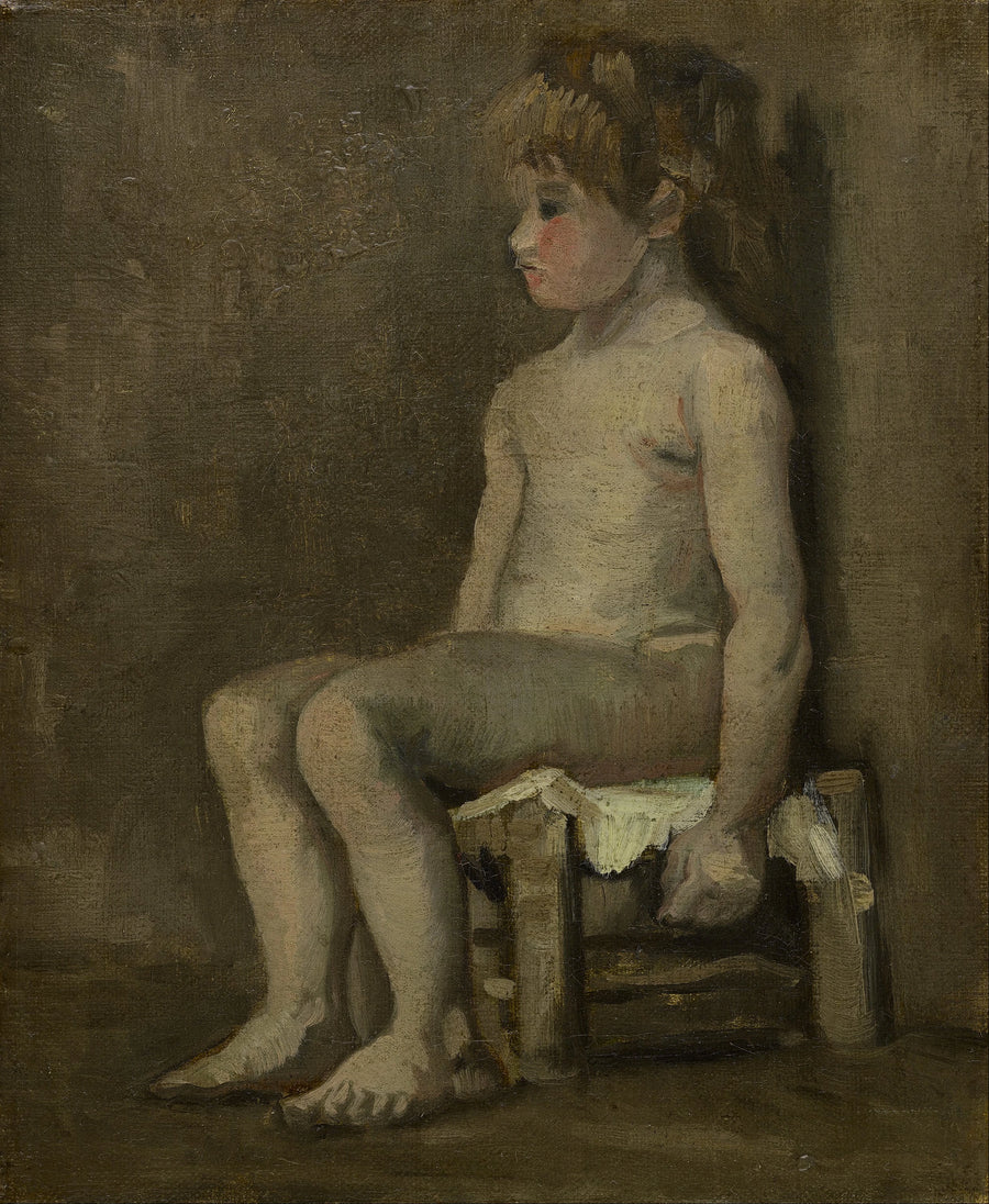 Nude Girl, Sitting - Vincent van Gogh