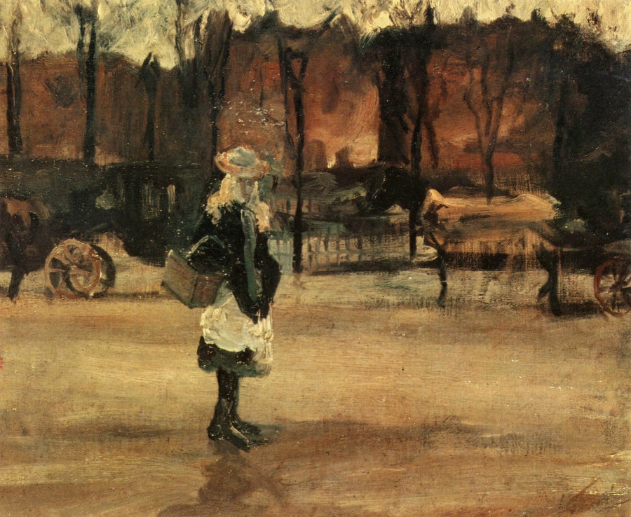 Girl in the Street - Vincent van Gogh