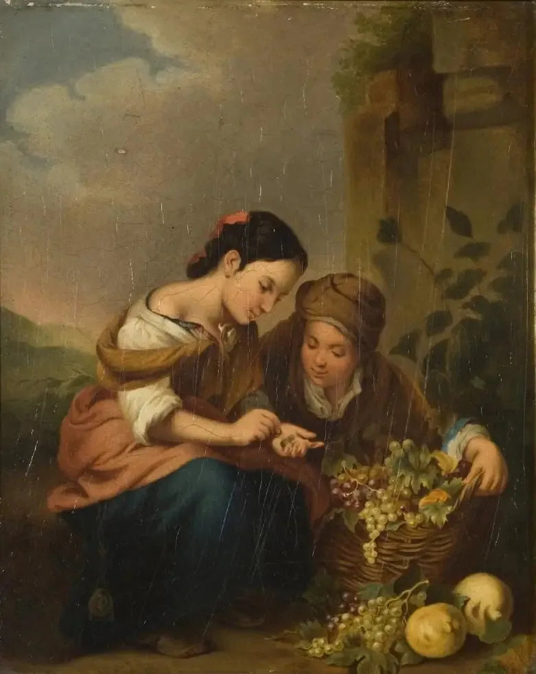 Girls Counting Coins - Bartolomé Esteban Murillo