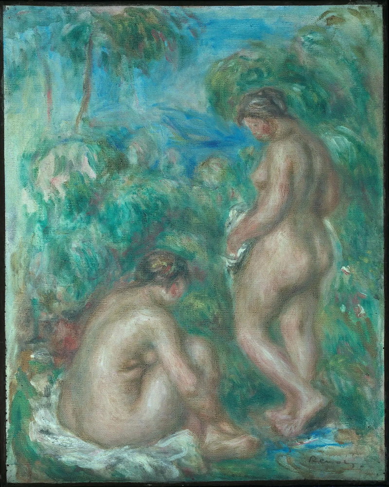 Daughters of Badende - Pierre-Auguste Renoir