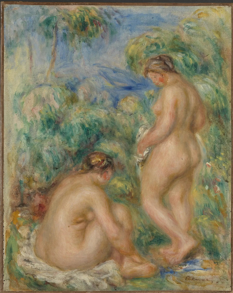 Daughters of Badende - Pierre-Auguste Renoir