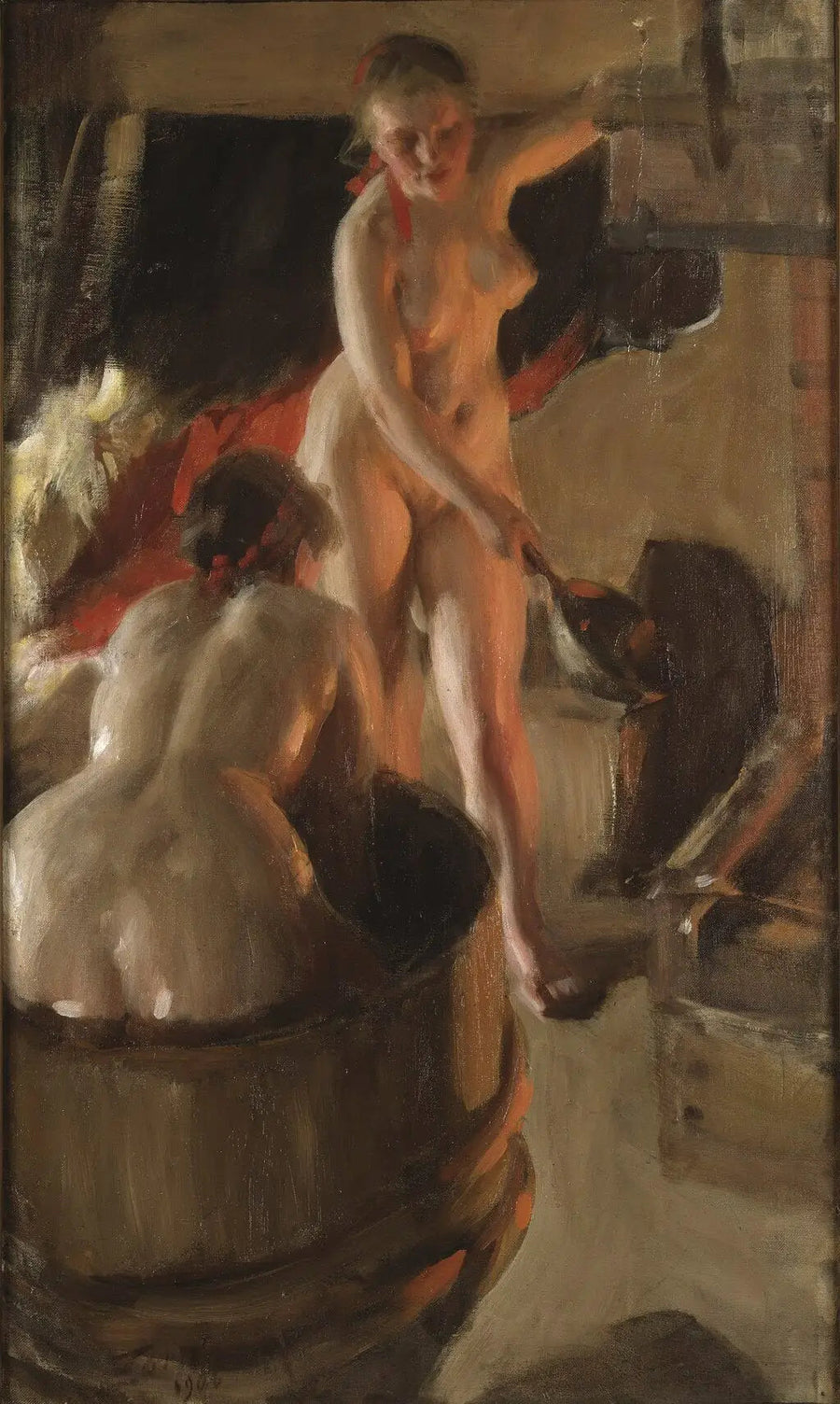 Dalecarlian Girls Bathing - Anders Zorn