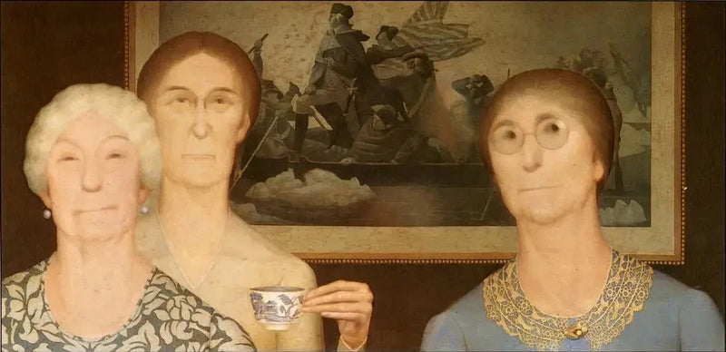 Girls of the Revolution - Grant Wood