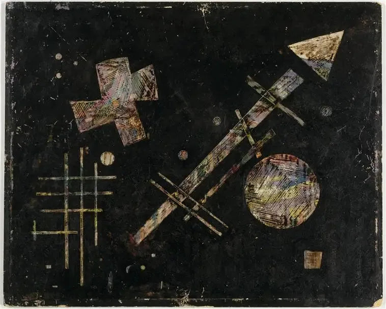 Isolated Threads - Vassily Kandinsky