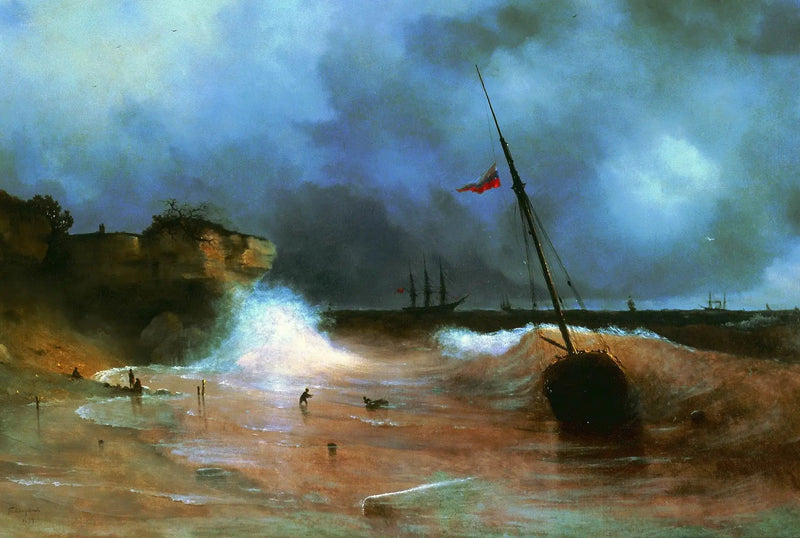 End of the Storm - Ivan Aïvazovski