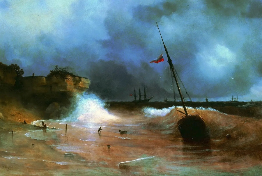 End of the Storm - Ivan Aïvazovski