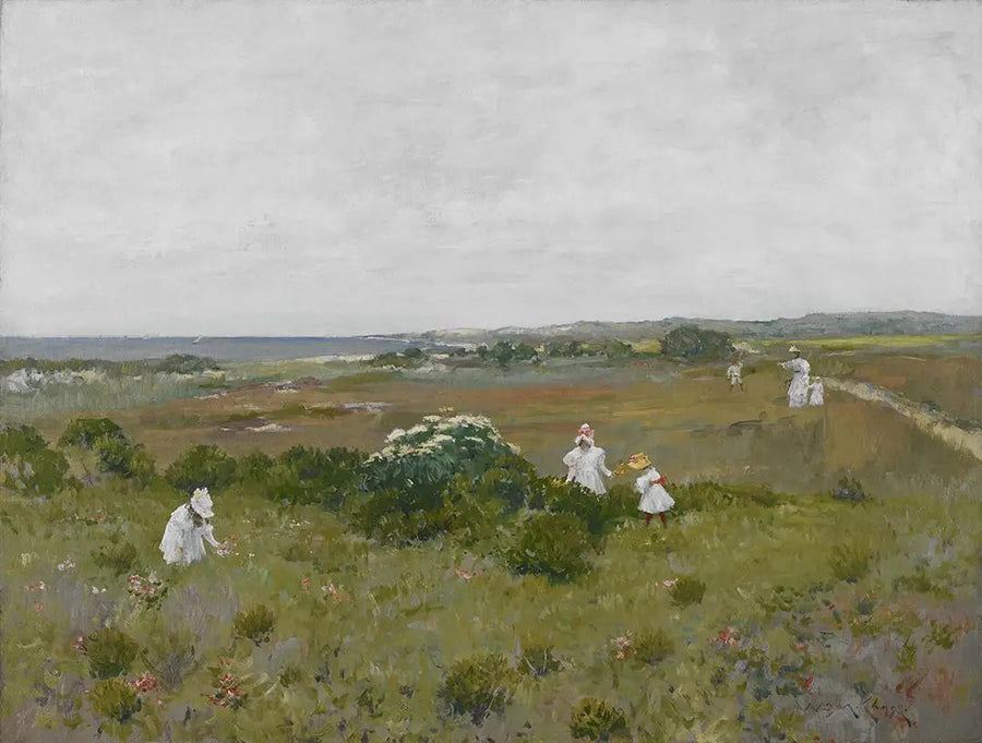 Seaside Flowers - William Merritt Chase