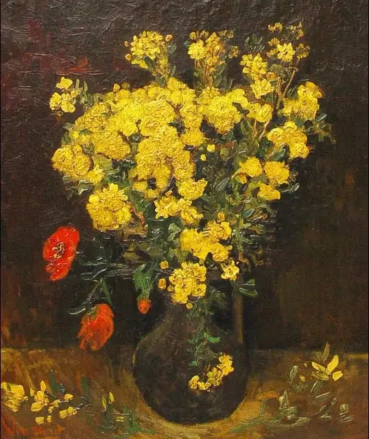 Poppy Flowers - Vincent van Gogh