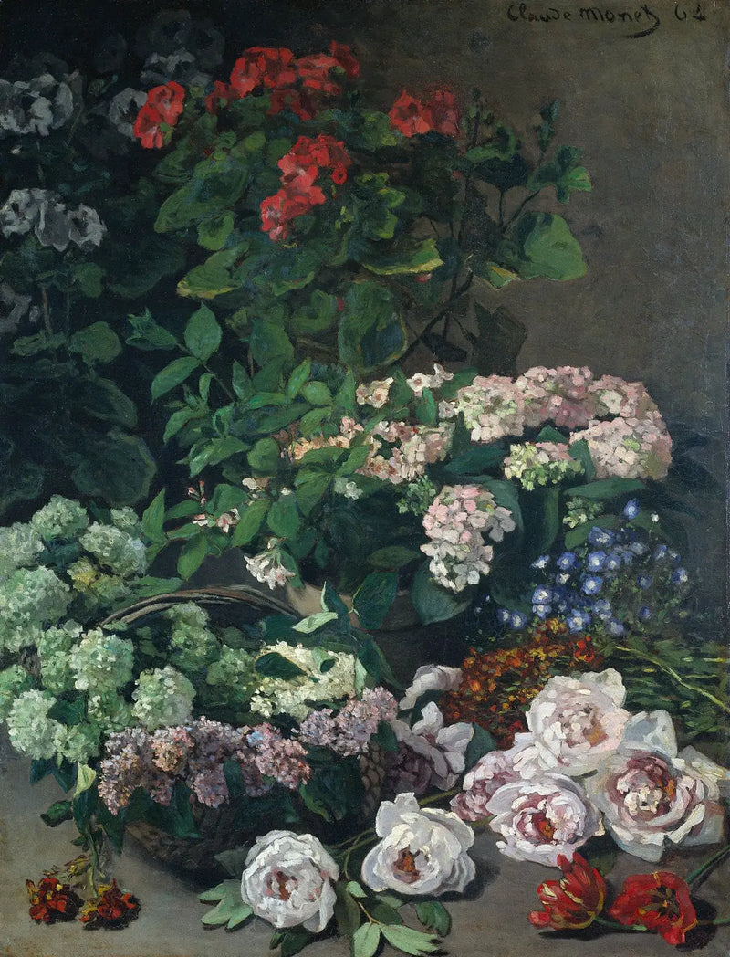 Spring Flowers - Claude Monet