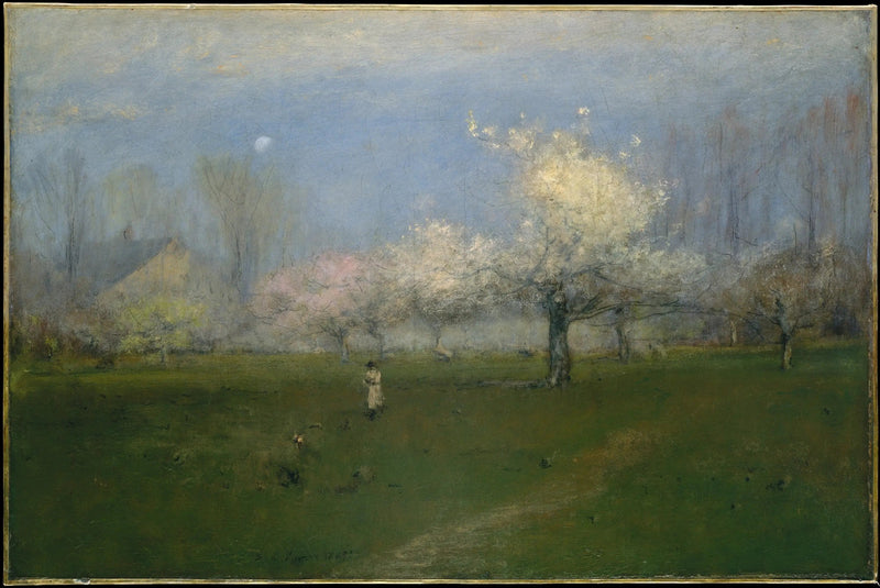 Spring Flowers, Montclair, New Jersey - George Inness