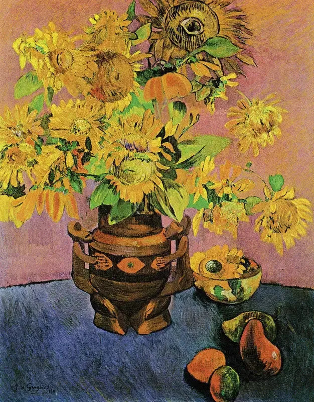 Sunflowers and Mangoes - Paul Gauguin