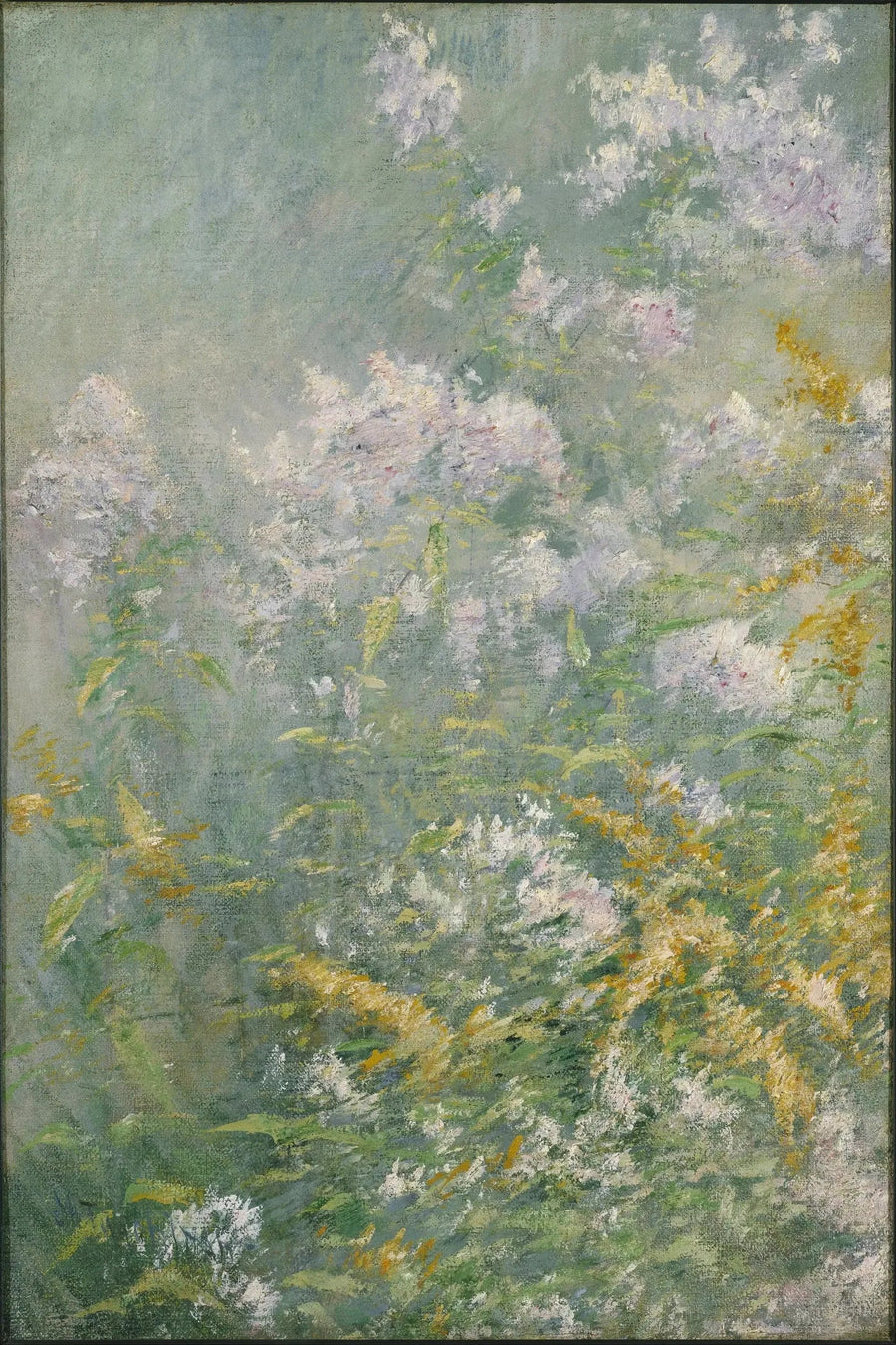 Fleurs des prés (Verge d'or et Aster sauvage) - John Henry Twachtman image 1 reproduction d’œuvre d’art à l’huile